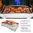 thumbnail image 5 of XMXT Car Sun Shade Windshield, Halloween Spooky Pumpkin Sunshade for Car Windshield Sun Shades for Car SUV Truck, s, 5 of 9