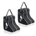 thumbnail image 1 of Paquete de 2 bolsas de almacenamiento de botas portátiles, bolsas de zapatos negras para almacenamiento y viajes, bolsas de zapatos de viaje a prueba de polvo para embalaje (mediano), 1 of 5