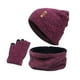 thumbnail image 1 of Gorro Bufanda y Guantes Salvador para pantalla táctil roja, 1 of 8