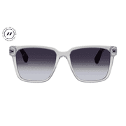 LE SPECS Le Sustain Unisex Sunglasses Mr Bomplastic Pewter Cool Smoke Grad