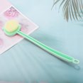 thumbnail image 6 of Unique Bargains 1 Pc Cute Long Handle Bath Brush for Bathroom Green, 6 of 7