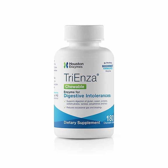 Houston Enzymes, TriEnza with DPP IV Activity, 180 Capsules