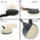 thumbnail image 4 of Moss & Stone - Máquina de crepes eléctrica portátil y automática con recubrimiento antiadherente, 800 W, 120 V, 8 pulgadas, negro, 4 of 5