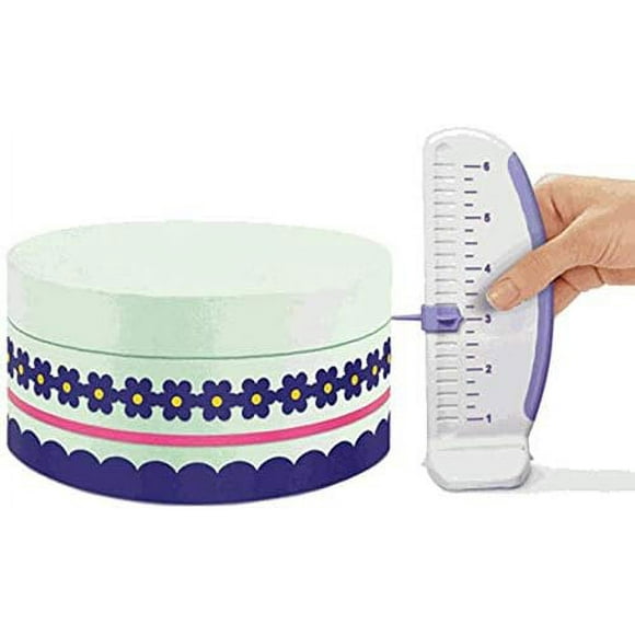 Cake Measuring Marker, Wilton Cake Measuring Marker, Adjustable 1PCS Plastic Cake Ruler Leveler Decorator Garland Border Accessory Baking Gauge Tool