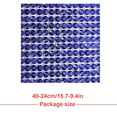 thumbnail image 3 of Langgg Crystal Rhinestone Ribbon Clothing Accessories Sticker Convenient Using Present Decoration Sheet with Shine Appearance Exquisite dark blue 6 double side tape, 3 of 6
