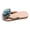A Beige Green, variant on Women's Flower Platform Flip Flips Lightweight Beach Sandals Cute Trendy Vacation Open Toe Slide Shoes 2026 Beige Size 8