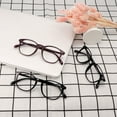 thumbnail image 5 of LAMBBAA Blue Light Blocking Glasses 3 Pack Computer Game Glasses Square Frame for Men Women Anti Eyestrain UV Filter(2 Black+Dark Red), 5 of 5
