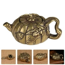 Homoyoyo Unique Teapots Brass Golden 1Pack