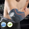 thumbnail image 5 of Tennis Elbow Compression Support Sleeve For Golfers Elbow - Workout, Weightlifting, 5 of 5