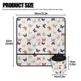 thumbnail image 5 of HELLHERO Colourful Butterflies Sewing Machine Pad with Storage Cylinder Waterproof Foldable for Xmas Gifts Sewing Classes, 5 of 5
