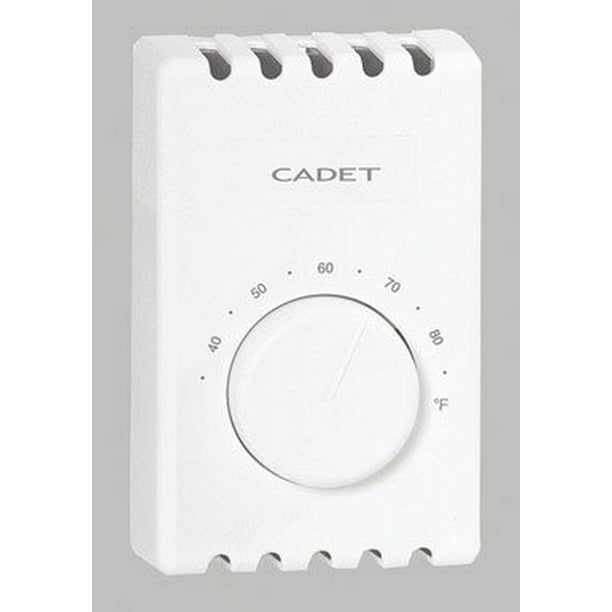 Cadet Thermostat Wall Mount 120 2f208 2f240 V 22 A 1 Pole White Ul Com - Cadet Wall Heater Thermostat Cover Cadet Thermostat Wall Mount 120 2f208 2f240 V 22 A 1 Pole White Ul Com - Cadet Wall Heater Thermostat Cover