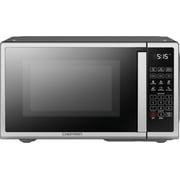 **countertop microwave oven 1.1 cu. ft. digital stainless steel microwave 1000 watts with 6 auto menus, 10 power levels, eco mode, memory, mute function, child safety lock, easy clean