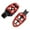 Rouge, variante sur jinwen Repose-Pieds de Moto Génériques Accessoires Faciles à Installer Repose-Pieds de Moto Noir