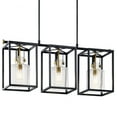 thumbnail image 2 of Kichler Lighting - Kitner - 3 Light Linear Chandelier In Vintage Industrial, 2 of 9