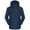 Dark Blue, variant on Babysbule Winter Coats for Women Men And Women Can Wear Hooded Plush Contrast Color Outdoor And Warm Jacket Clearance Tops