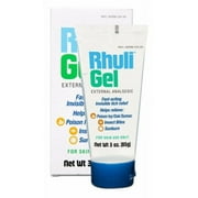 2 Tubes of Rhuli Gel (original Formula) Fast Acting Invisible Itch Relief Gel