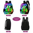 thumbnail image 4 of 3PCS Children UNSPEAKAB-LEs Backpack Boy Cartoon Schoolbag Game Fan Gift, 4 of 5