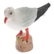 thumbnail image 3 of Estatua de gaviota náutica figura de gaviota miniatura para pastel de automóviles en casa casa miniatura, 3 of 5