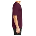 thumbnail image 3 of Yellow Rooster Men's PosiCharge Competitor Polyester Tee Shirt Maroon 3XL, 3 of 8