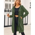thumbnail image 5 of Zeagoo Women's Zip Up Hoodies Oversized Fleece Long Tunic Sweatshirts Casual Long Sleeve Fall and Spring Hoodie Jacket Coat, 5 of 7