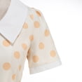 thumbnail image 5 of YuXingFu Mother Of The Bride Dresses for Women Maxi Collared Plus Size Womens Dress Short Sleeve Solid Color Long Casual Summer Beige S, 5 of 8