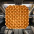 thumbnail image 4 of Car Seat Cover Car Seat Cushion Pad Wooden Bead Ventilated Breathable Seat Cushion Summer Breathable Truck Seat Cushion Tailbone Cushion, 4 of 7