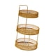 thumbnail image 2 of Estante de especias, cesta de almacenamiento de hierro, estantes de despensa, contenedor, organizador de armario de cocina, cesta organizadora de Tres niveles, 2 of 8