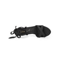 thumbnail image 4 of BLISSFUL STEP Women's Solid Color Lace up High Block Heeled Sandals, 4 of 7