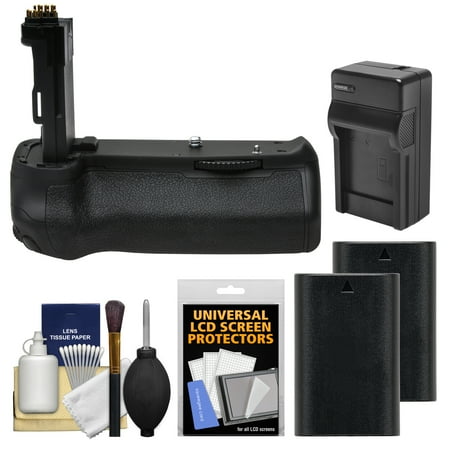 Vivitar BG-E14 Multi-Power Battery Grip for Canon EOS 70D DSLR Camera with 2 LP-E6 Batteries & Charger + Accessory Kit Vivitar BG-E14 Multi-Power Battery Grip for Canon EOS 70D DSLR Camera with 2 LP-E6 Batteries & Charger + Accessory Kit