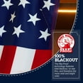 thumbnail image 4 of Anley Rip-Proof Drapeau Américain des États-Unis à Double Face 3 Plis 3 X 5 Pieds - les Drapeaux des États-Unis les Plus Résistants et les Plus Durables 3 X 5 Pi, 4 of 7