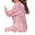 thumbnail image 4 of LilyLLL Womens Christmas Pajamas Winter Warm Flannel One Piece Loungewear Jumpsuit Sleepwear, 4 of 5