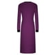 thumbnail image 5 of Women's Long Sleeve Nightgown V Neck Side Slit Nightdress Casual Loose Comfy Long Dresses Pajamas with Pockets,Other,XL, 5 of 5