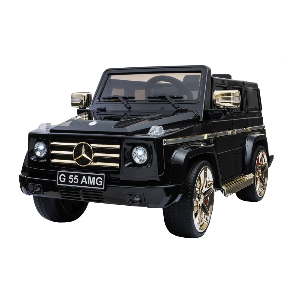 Kool Karz Mercedes Benz G55 AMG 12V Electric Ride On Toy Car Black