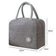 thumbnail image 2 of Bolsa de almuerzo con aislamiento reutilizable, caja de asas más fresca, preparación de comidas para hombres y mujeres, trabajo, picnic o viaje, 2 of 5
