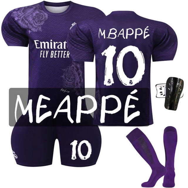 Hommes Femmes Adulte MBAPPE 10 RODRYGO 11 VINI JR.7 KROOS 8 Maillot de Soccer Ensemble