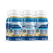 Similac 360 Total Care Ready-to-Feed Infant Formula, 8-fl-oz Bottle, Pack of 6