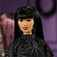 thumbnail image 5 of Barbie Inspiring Women Doll, Anna Sui Collectible in Black Dress with Sunglasses & Perfume Accessories, 5 of 8