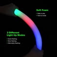 thumbnail image 3 of Valeur Bâtons Lumineux 5 Pcs en Vrac Bâtons Lumineux en Mousse à DEL avec 3 Modes Brillent dans le Noir Fournitures de Fête pour Mariage, Raves, Concert, Fête, Camping (Multicolore), 3 of 7