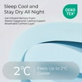 thumbnail image 4 of Sweetnight Twilighty 10" Cooling Gel Memory Foam Medium Firm Supportive Hybrid Mattress, Motion Isolation & CertiPUR-US Certified, Adult, Queen Size, 4 of 20