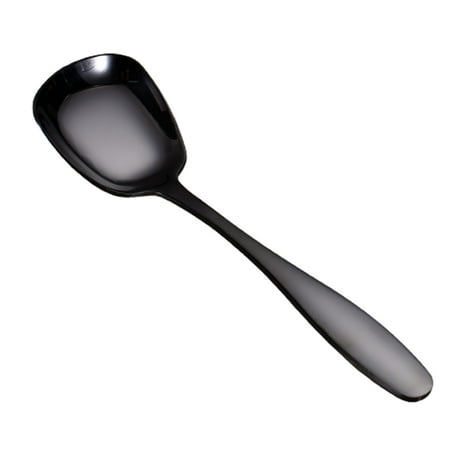 

XM Culture Serving Spoon Dishwasher Safe Rust-resistant Stainless Steel Large Buffet Serving Spoon for Restaurant
