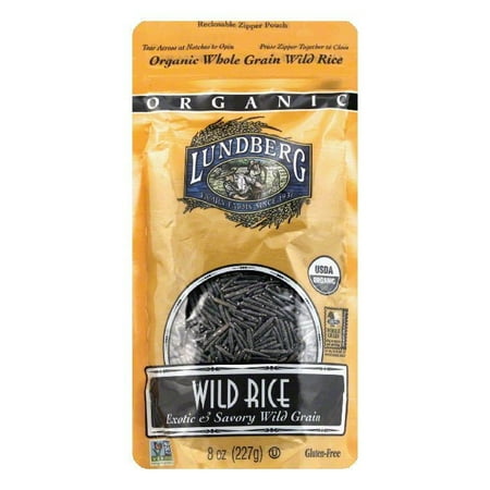 Low Fat Organic Brown Rice - Lundberg® Organic Wild Rice 8 oz. Pouch