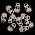 thumbnail image 2 of 10pcs Skull Glitter Rhinestones 3D Nail Art Decoración Herramientas Joyería , Plata Baoblaze Nail Art Tips Decoration, 2 of 5