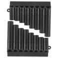 thumbnail image 1 of TABLZONE 2Pcs Student Practice 8 Hole Pan Flute Instrument in Black with Lightweight Portable Build, 1 of 8
