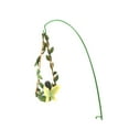 thumbnail image 2 of Ivy Tree Swing Dark Hair Fairy Girl Mini Figurine Garden Accessory Dollhouse Decor, 2 of 3