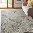 thumbnail image 2 of EORC REH37BL2X8 2 x 8 ft. Punja Killim Contemporary Handmade Area Rug, Black, 2 of 9