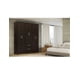 thumbnail image 3 of Ropero Closet Moderno Lotus 6 Puertas Y 2 Cajones Tabaco, 3 of 4