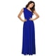 thumbnail image 1 of Vestido sexy cruzado con tirantes para mujer, multiusos, de poliéster, 5 colores, versátil para fiestas/verano, tallas asiáticas, 1 of 8