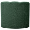 thumbnail image 3 of Meridian Furniture Arc Green Boucle Fabric Curved Corner, 3 of 7