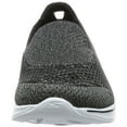 thumbnail image 4 of Skechers Performance Women's Go Walk 4 Kindle Slip-On Walking Shoe,Black/White,11 M US, 4 of 7