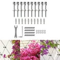 thumbnail image 6 of koolsoo Green Wall Trellis Climbing Plants Garden Fence Allen Key Crosshead Hubs without Cable, 6 of 8